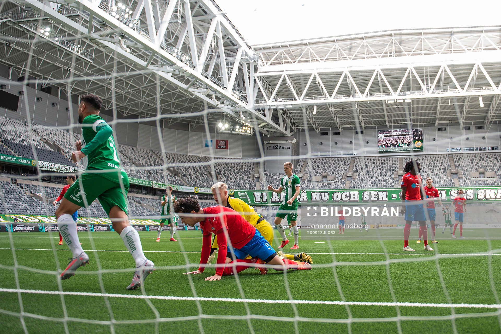 Hammarbys Imad Khalili jublar