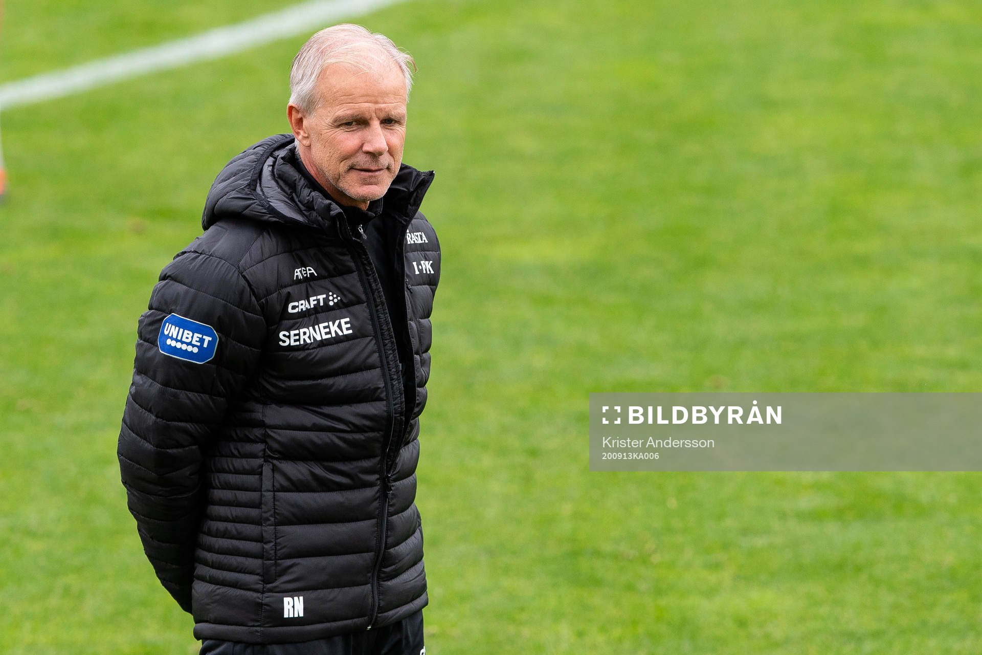 IFK Göteborgs tränare Roland Nilsson  före