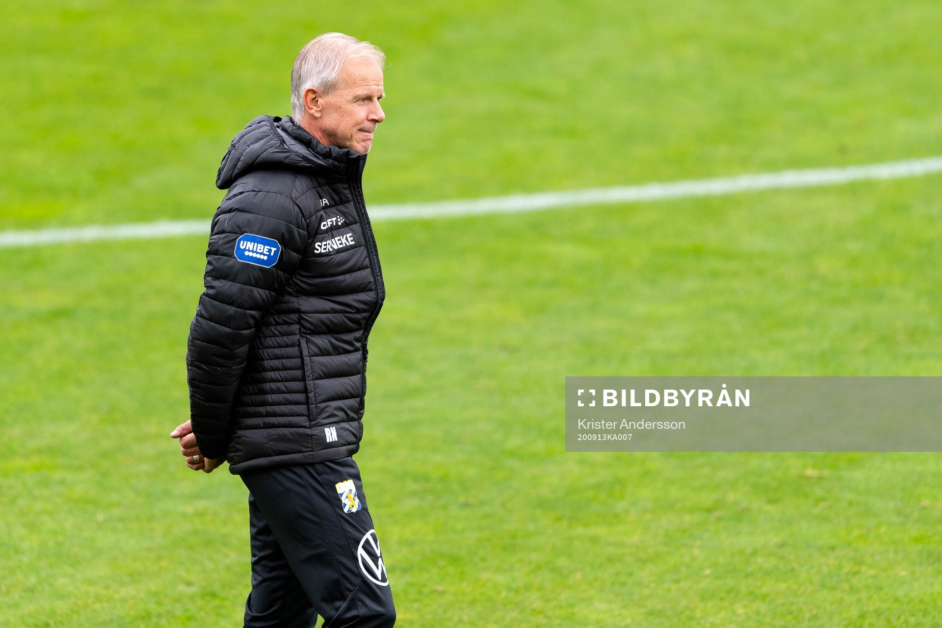 IFK Göteborgs tränare Roland Nilsson  före