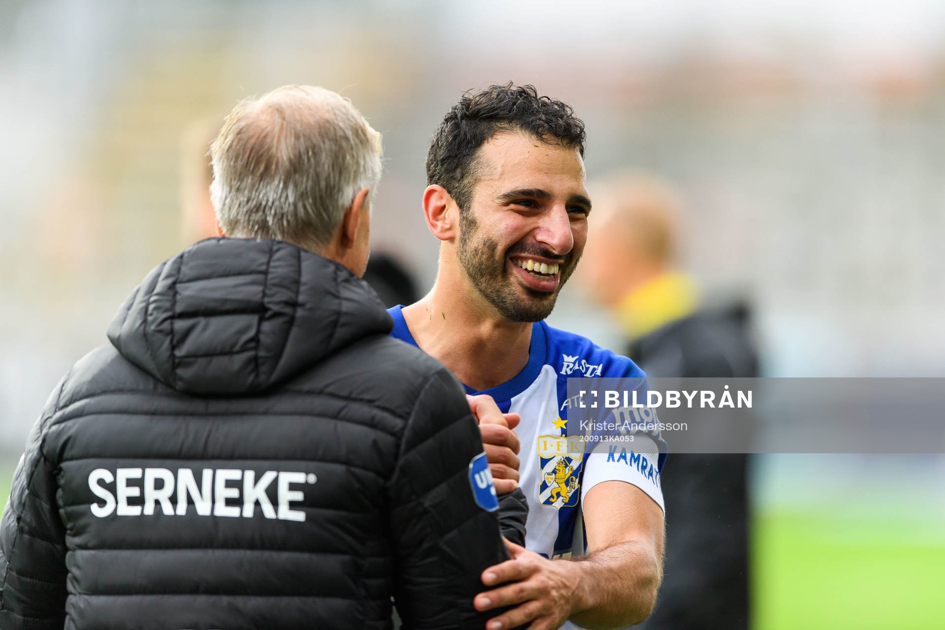 IFK Göteborgs André Calisir jublar