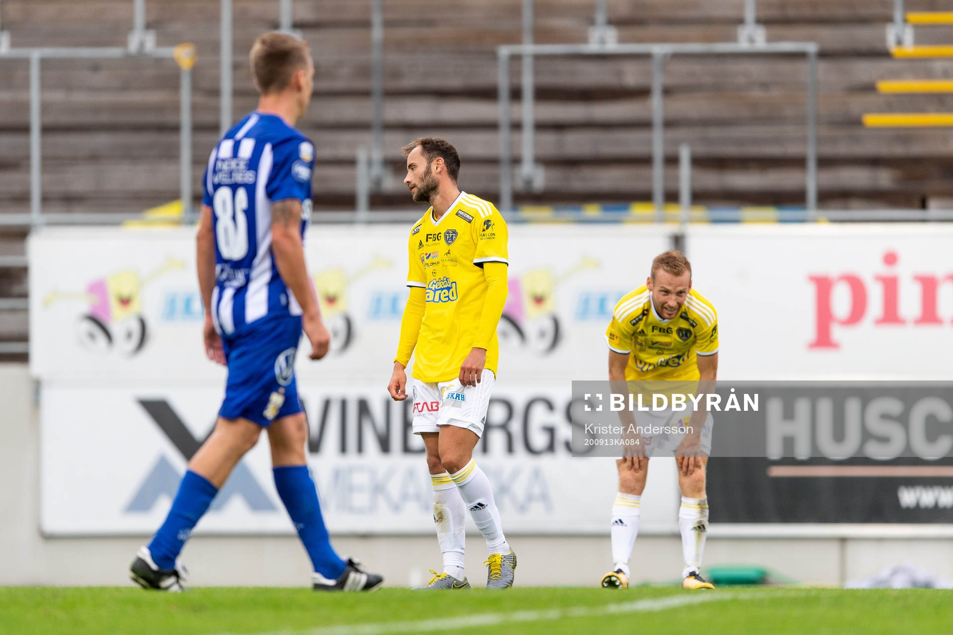 Falkenbergs Grégoire Amiot deppar