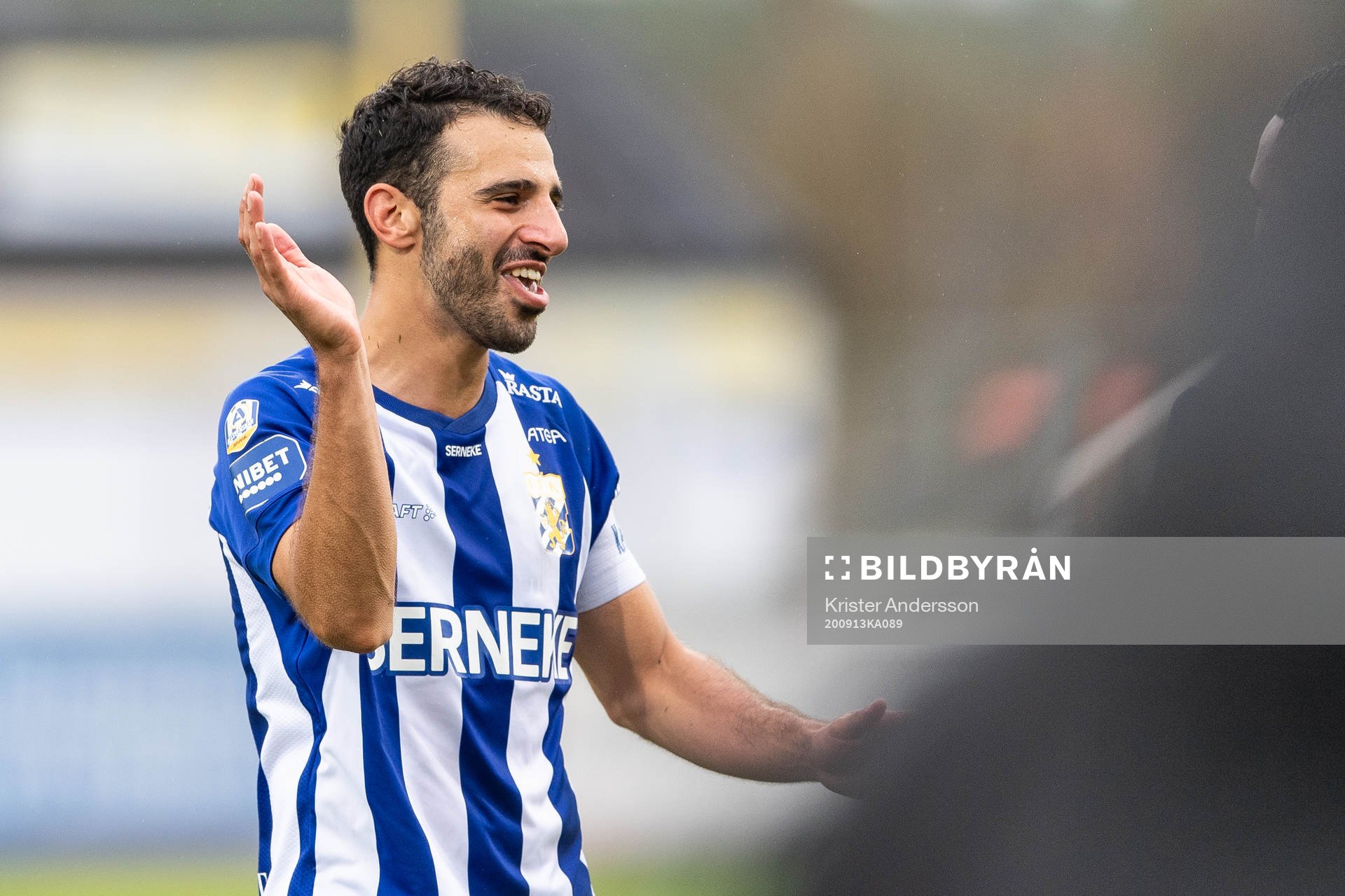 IFK Göteborgs André Calisir jublar