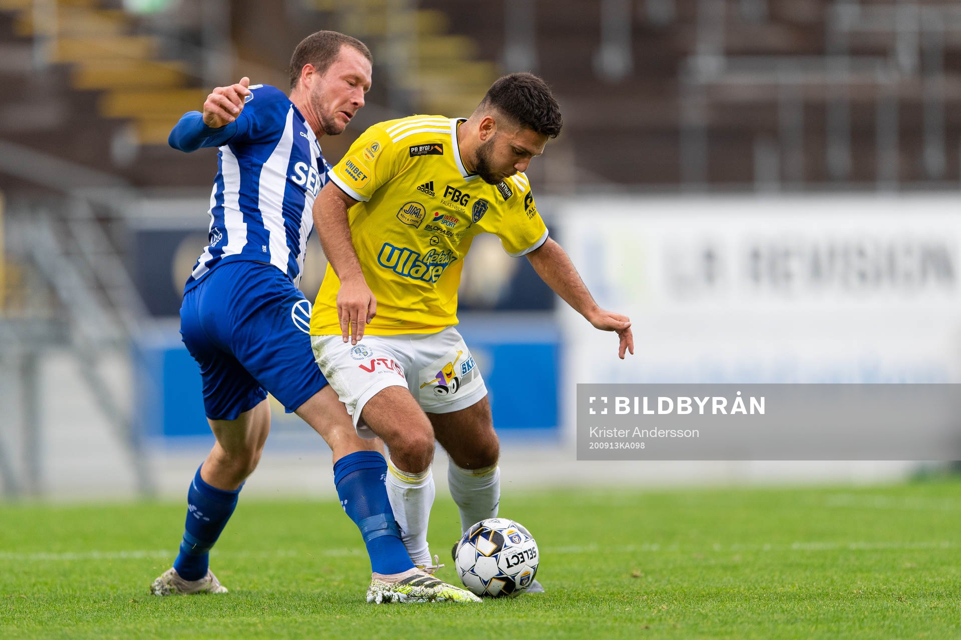 IFK Göteborgs Jakob Johansson och Falkenbergs Edi Sylisufaj