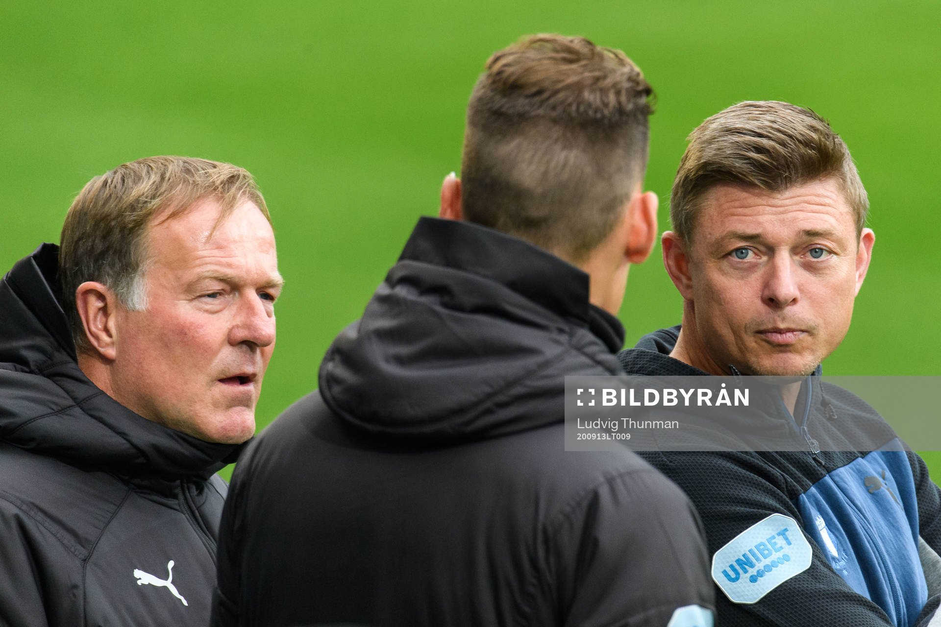 Malmö FFs assisterande tränare Remy Reijnierse (tv),