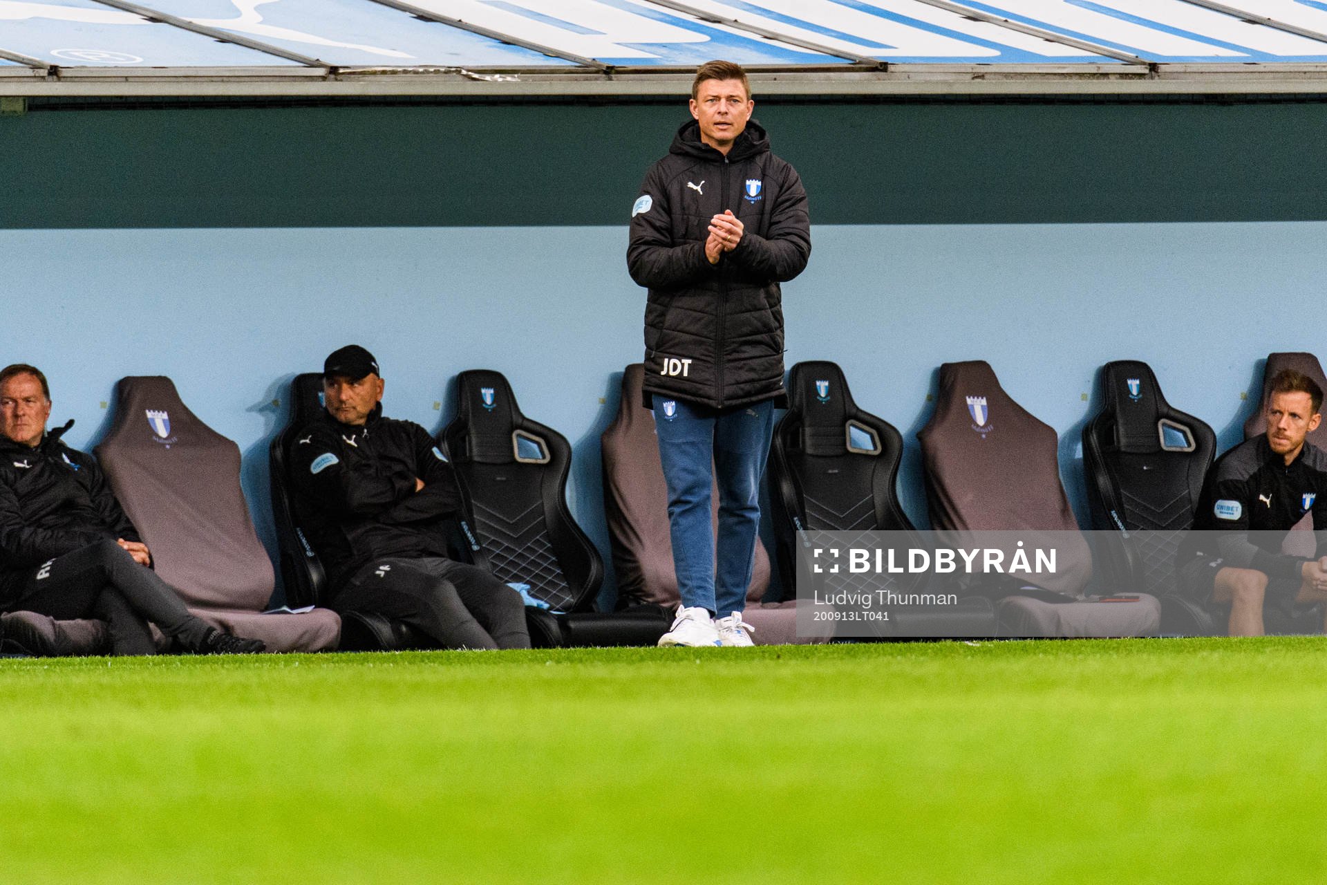 Malmö FFs tränare Jon Dahl Tomasson