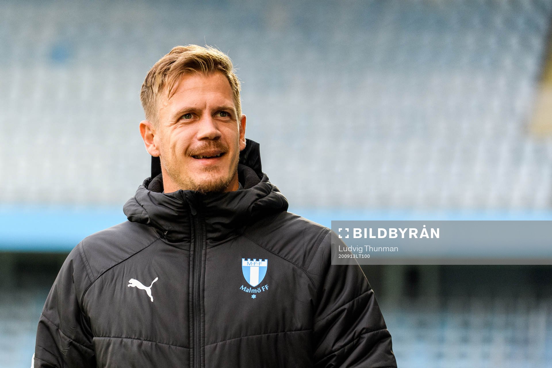 Malmö FFs målvakt Johan Dahlin
