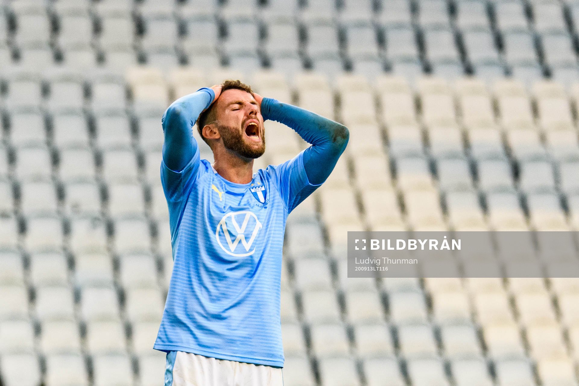 Malmö FFs Erdal Rakip deppar