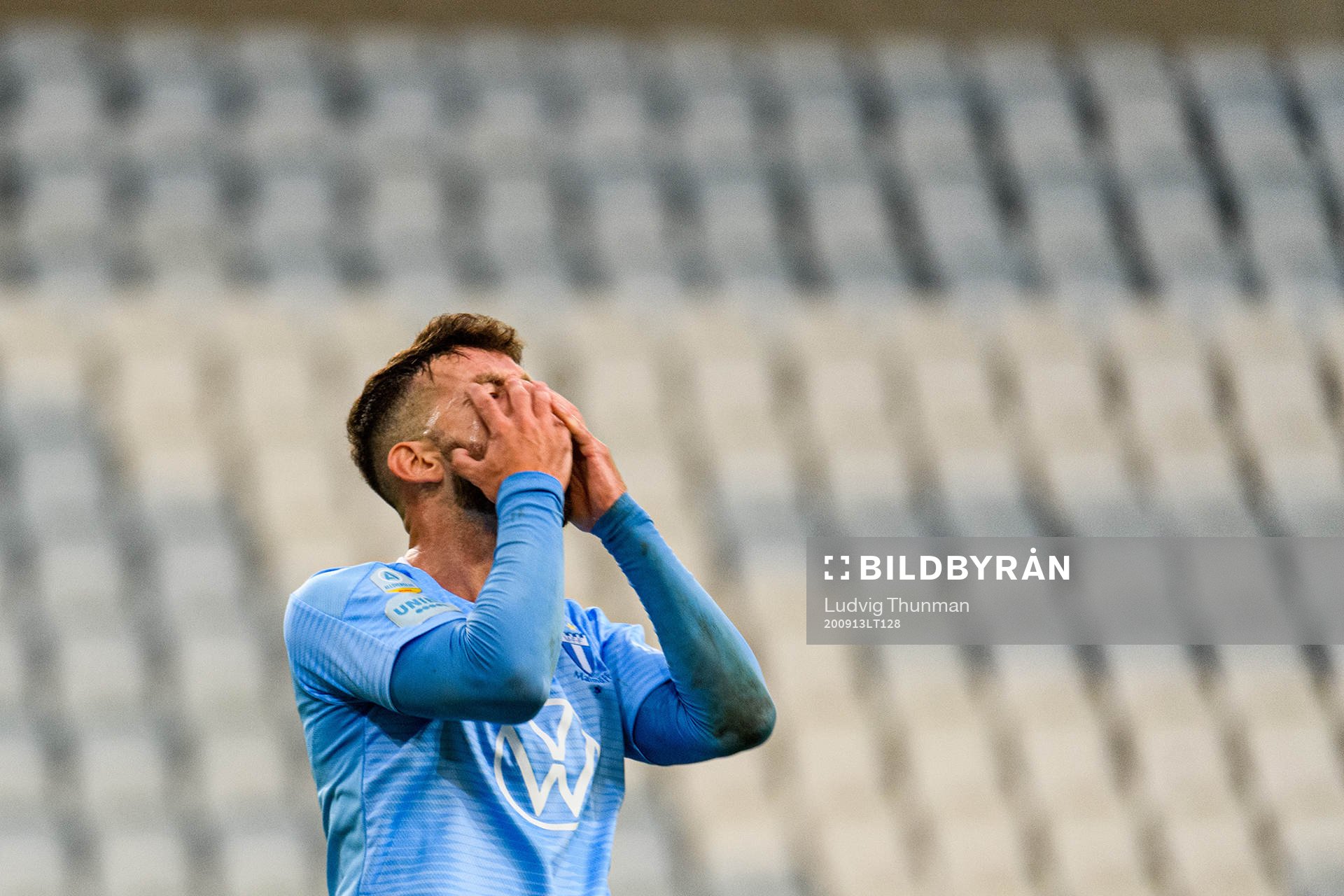 Malmö FFs Erdal Rakip deppar