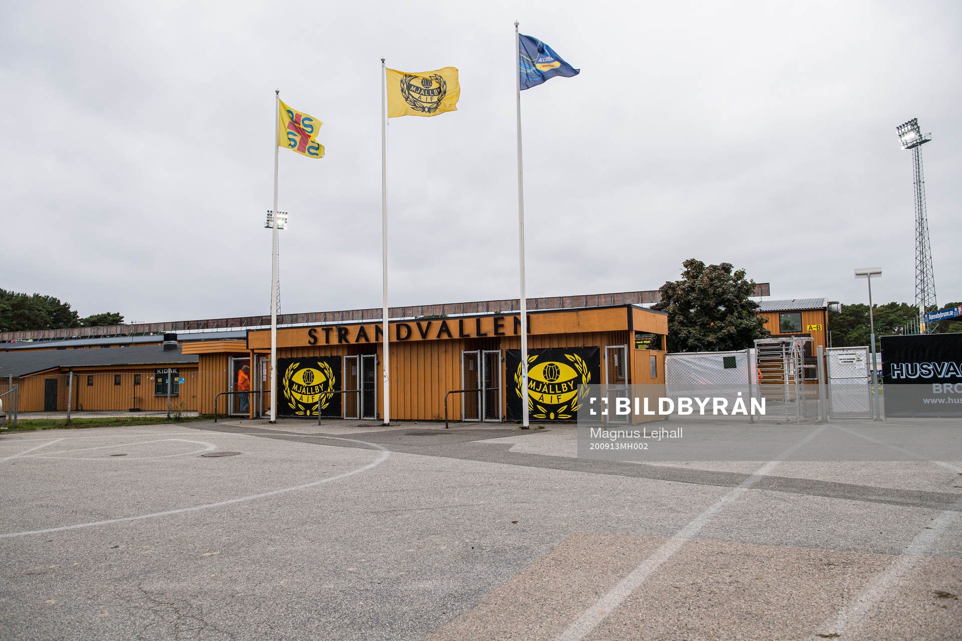 Strandvallen utvändigt