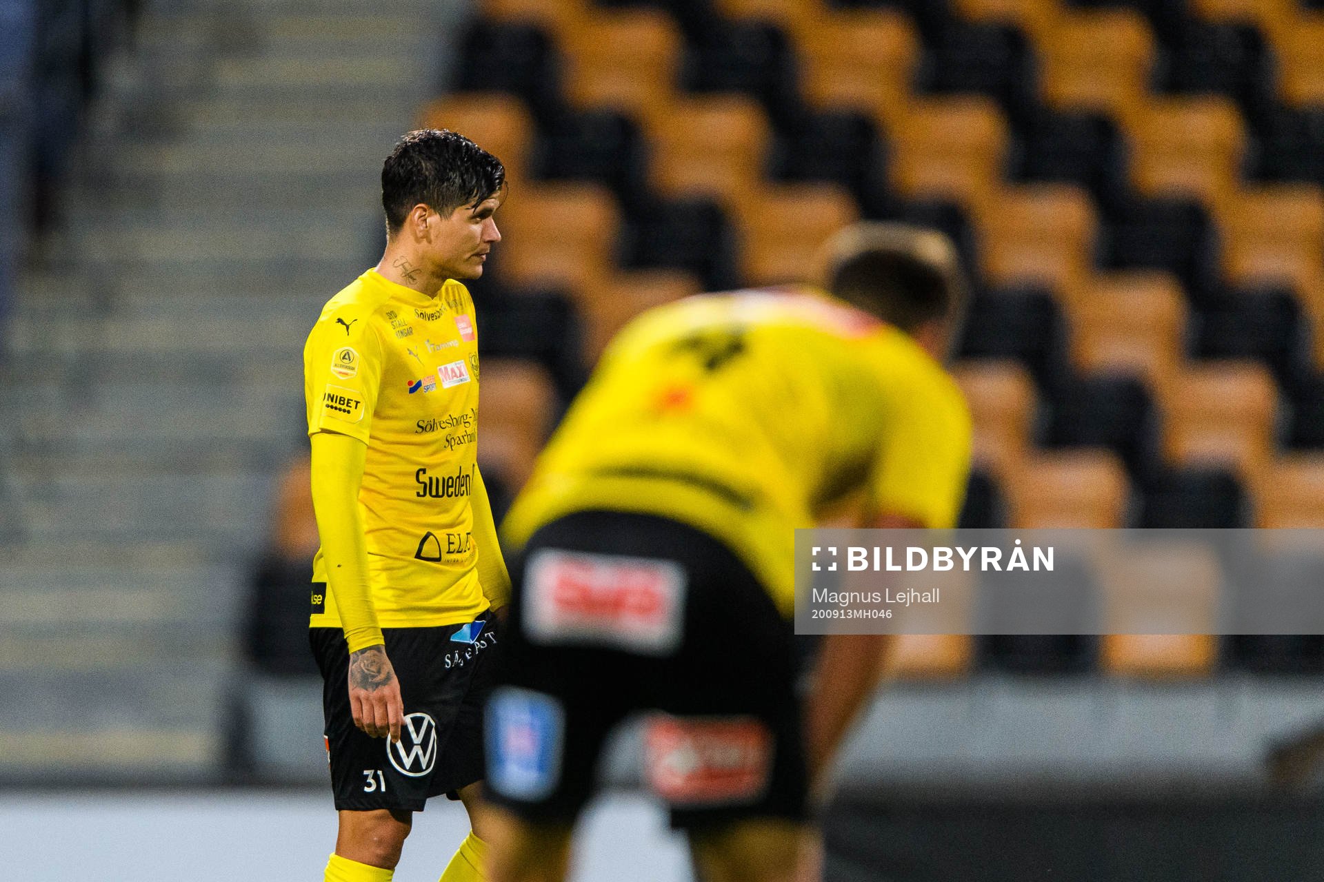 Mjällbys David Batanero Puigbó deppar