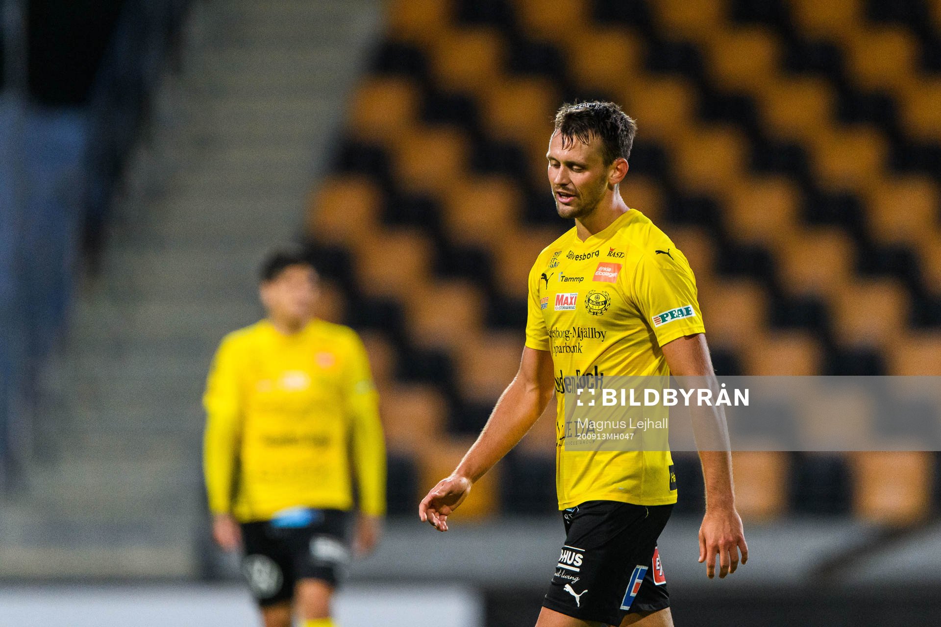 Mjällbys Max Watson deppar