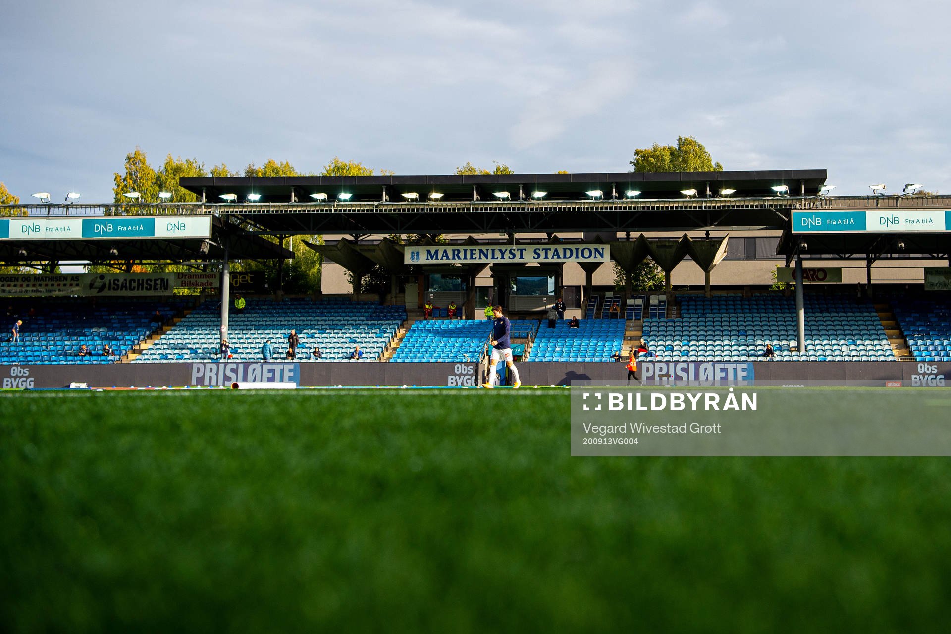General view of Marienlyst stadion