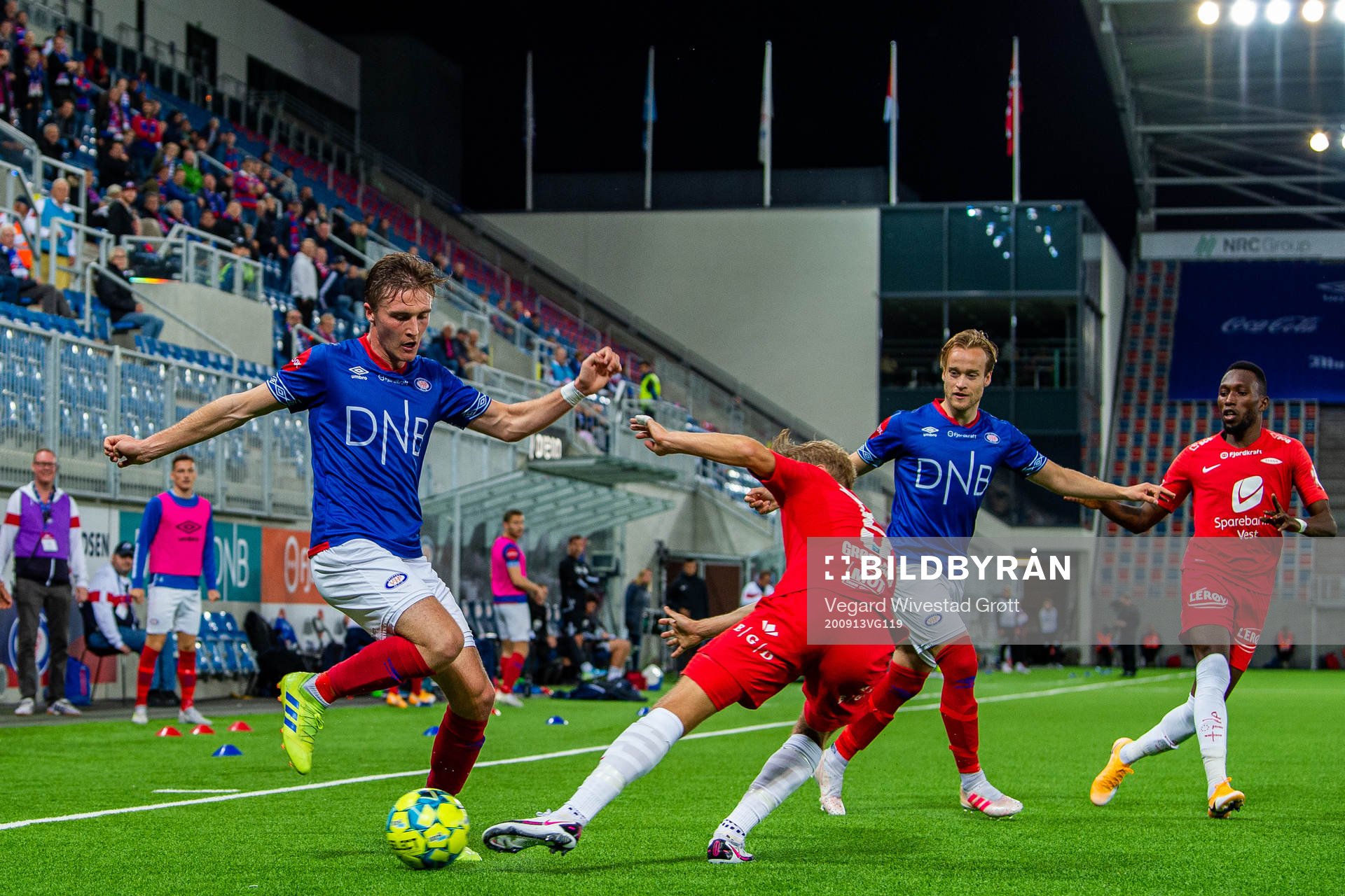 Christian Dahle Borchgrevink of Vålerenga and Thomas