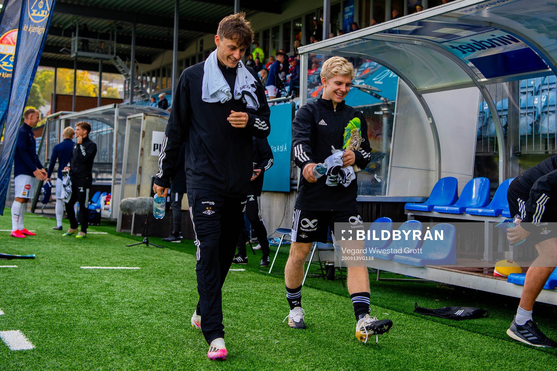 Filip Brattbakk and Edvard Tagseth of Rosenborg