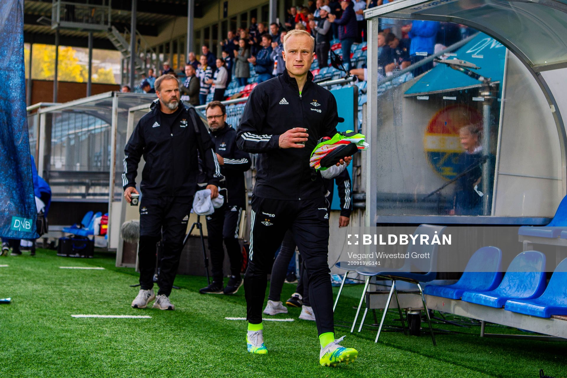 Goalkeeper Julian Faye Lund of Rosenborg