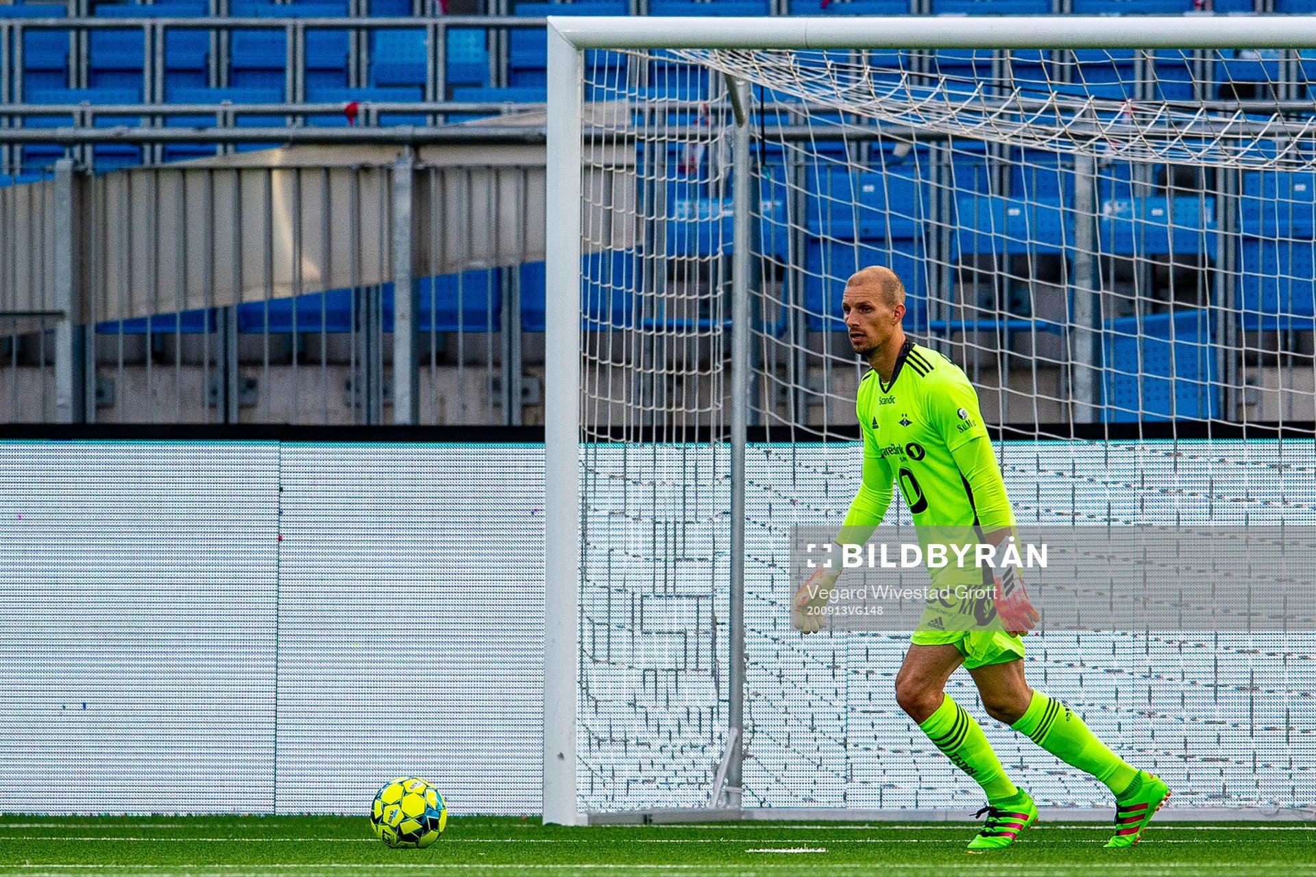 Goalkeeper André Hansen of Rosenborg