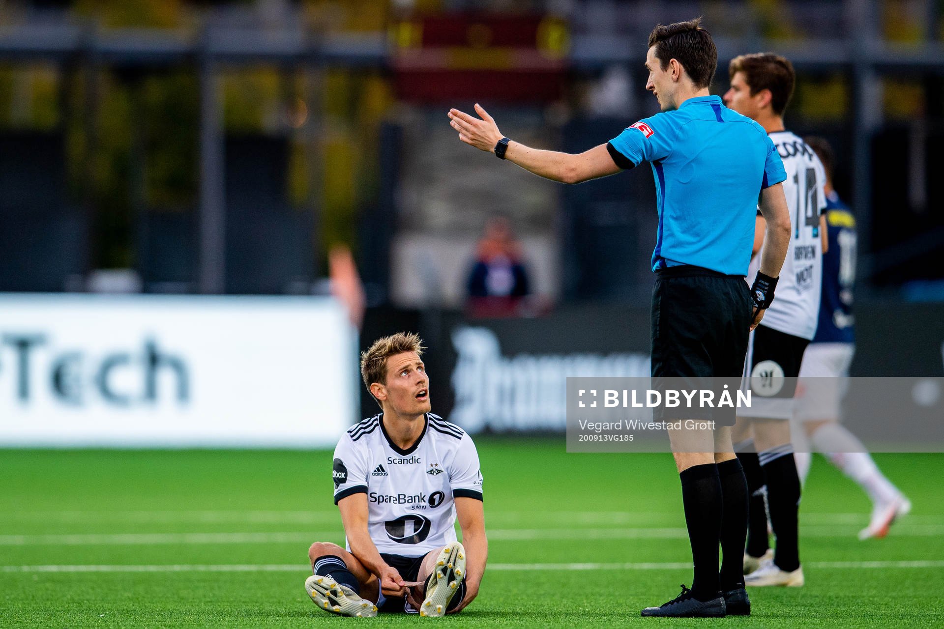 Kristoffer Zachariassen of Rosenborg and Sivert Øksnes