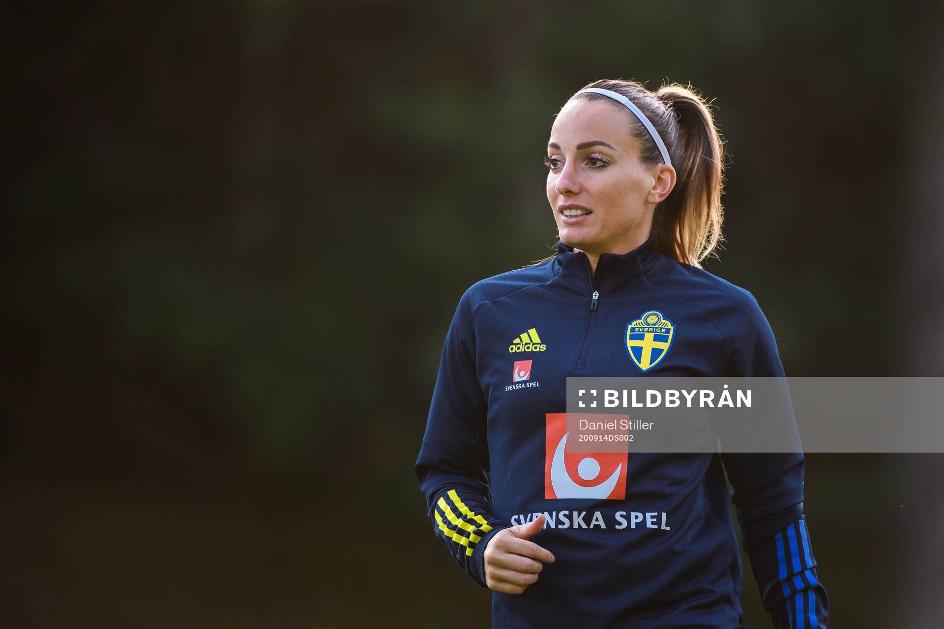 Kosovare Asllani of the Swedish women’s national football