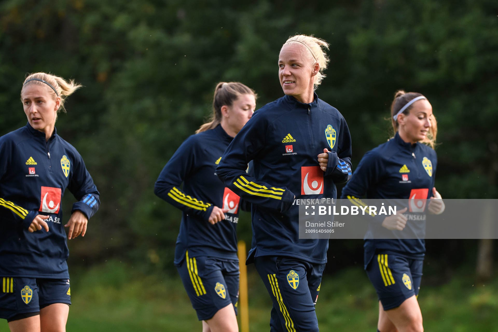 Caroline Seger of the Swedish women’s national football