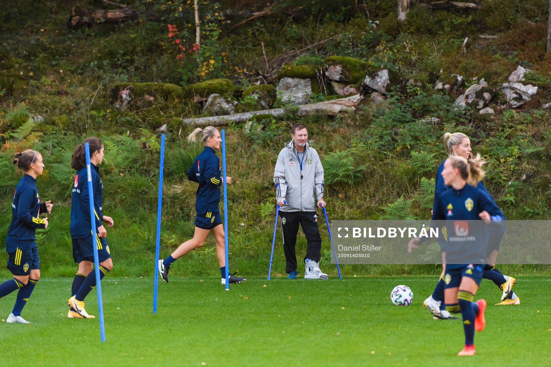 Peter Gerhardsson, head coach of the Swedish women’s