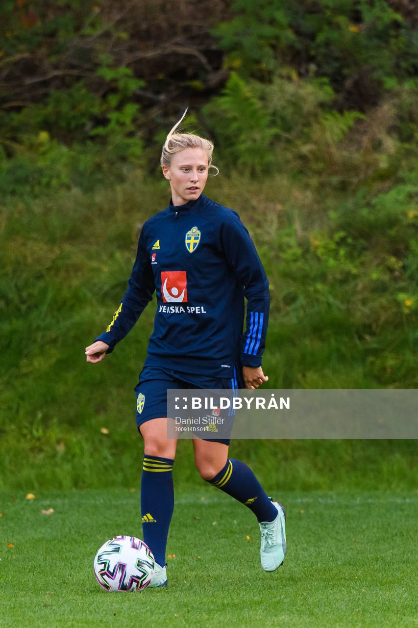 Rebecka Blomqvist of the Swedish women’s national