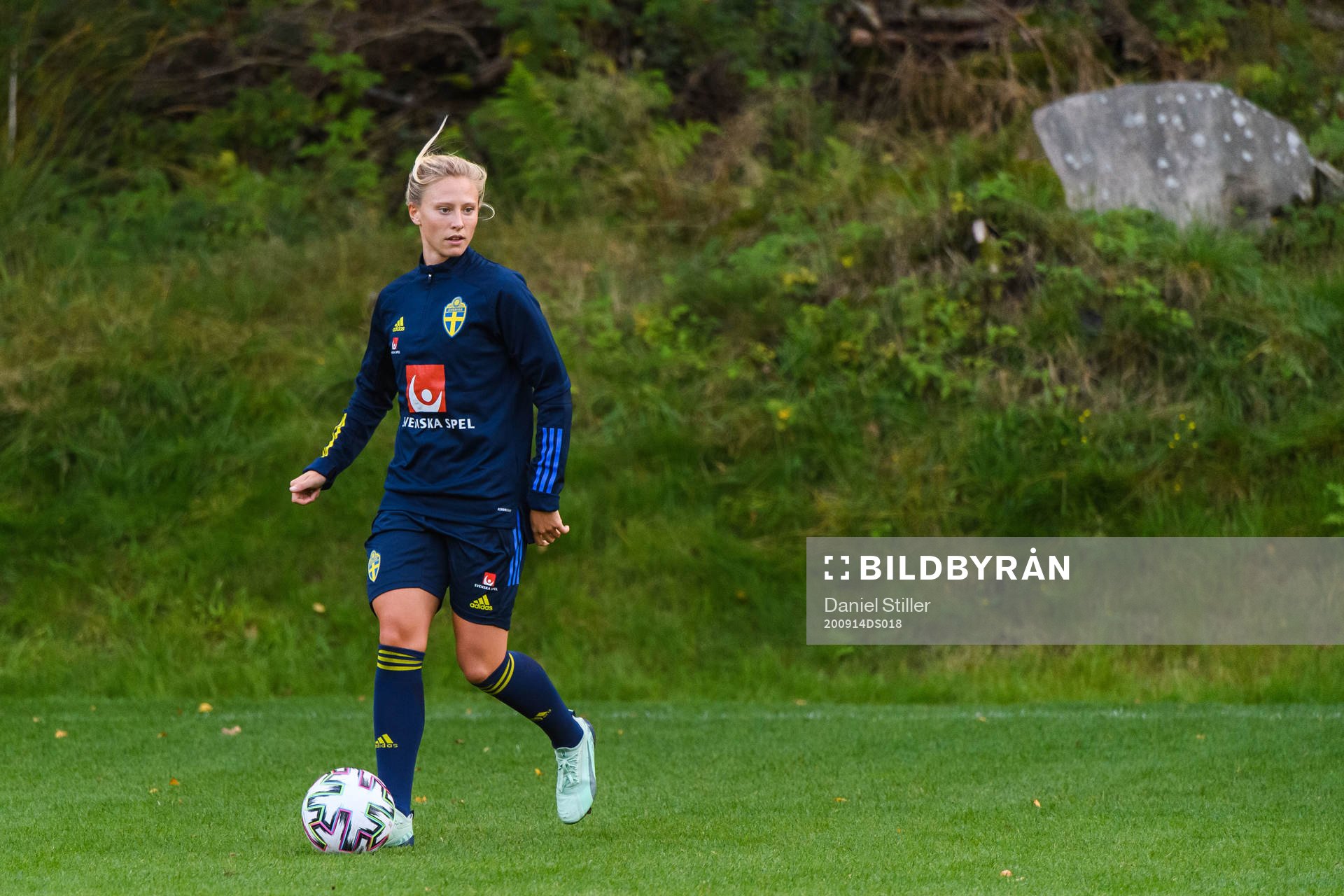 Rebecka Blomqvist of the Swedish women’s national