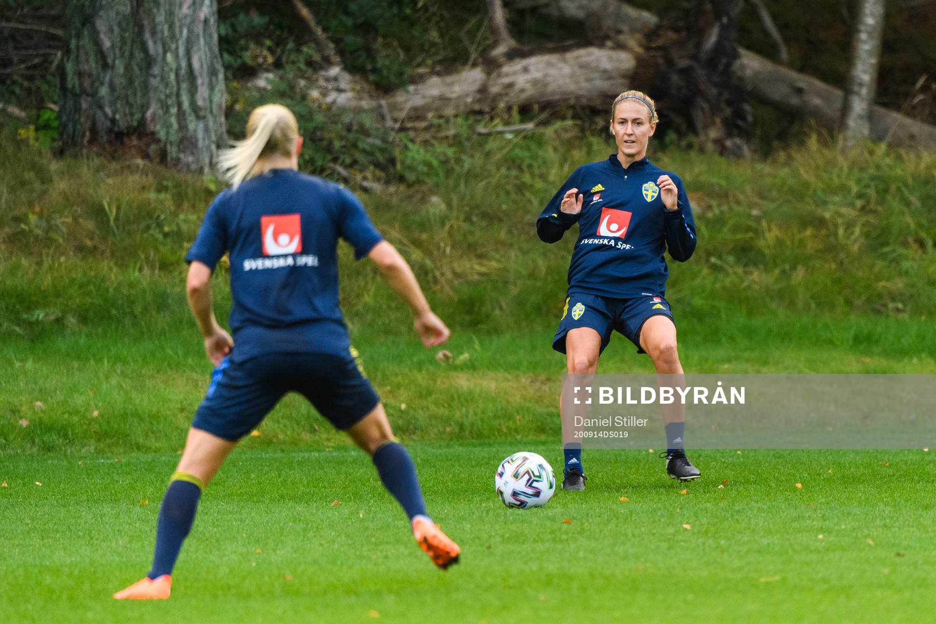 Emma Kullberg of the Swedish women’s national football