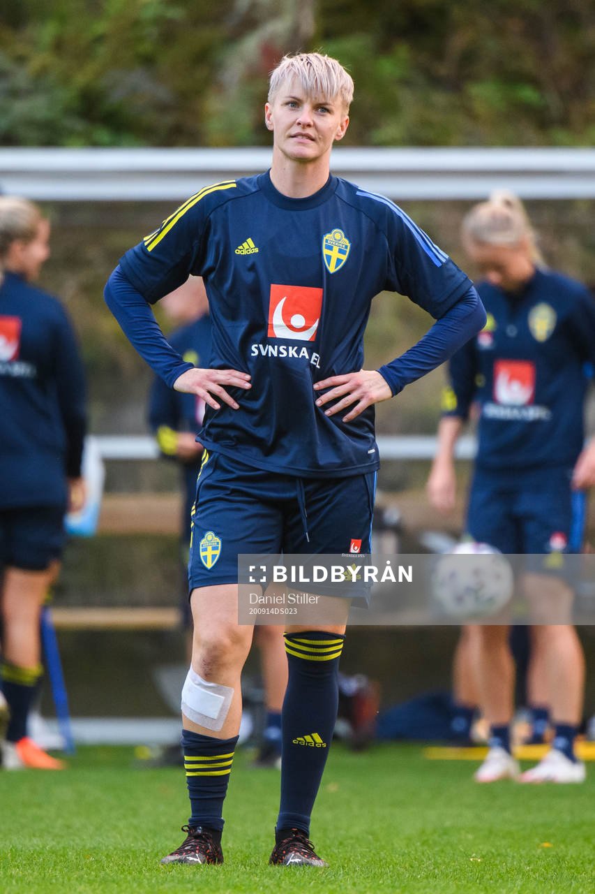Nilla Fischer of the Swedish women’s national football