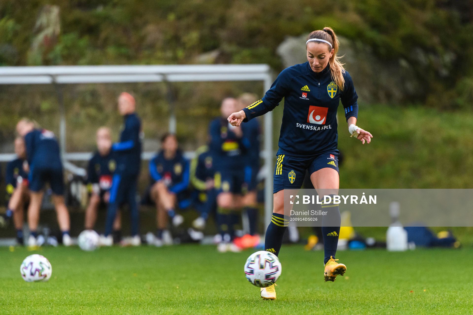 Kosovare Asllani of the Swedish women’s national football