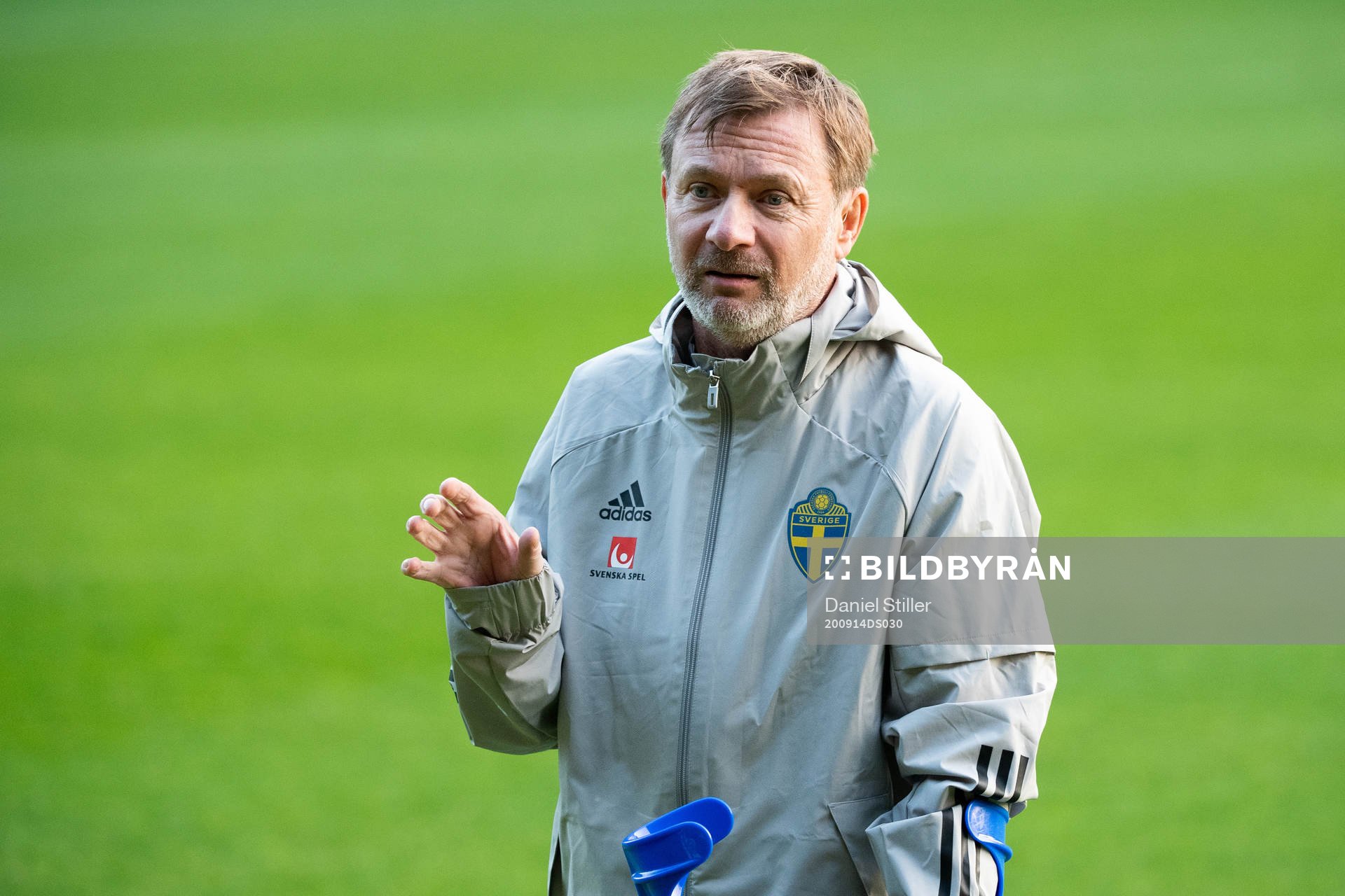 Peter Gerhardsson, head coach of the Swedish women’s