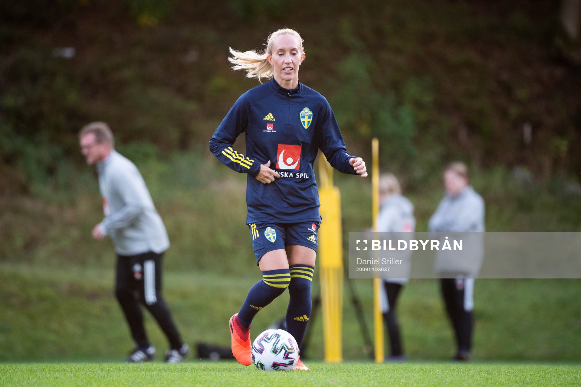 Julia Roddar of the Swedish women’s national football