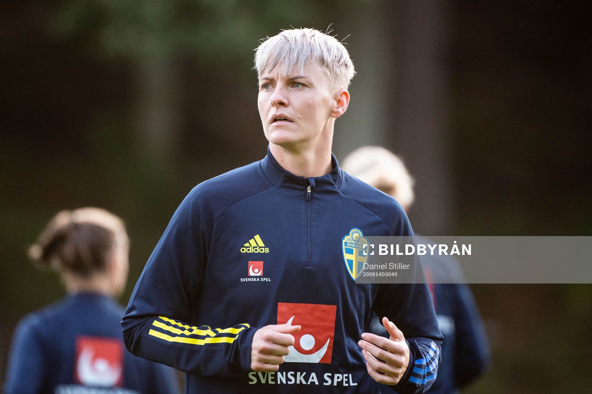 Nilla Fischer of the Swedish women’s national football