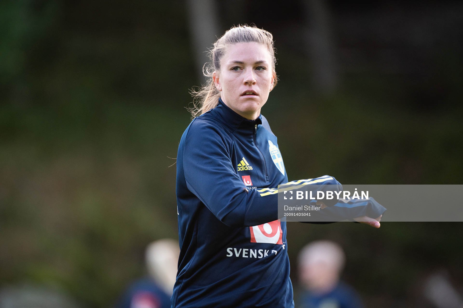 Pauline Hammarlund of the Swedish women’s national