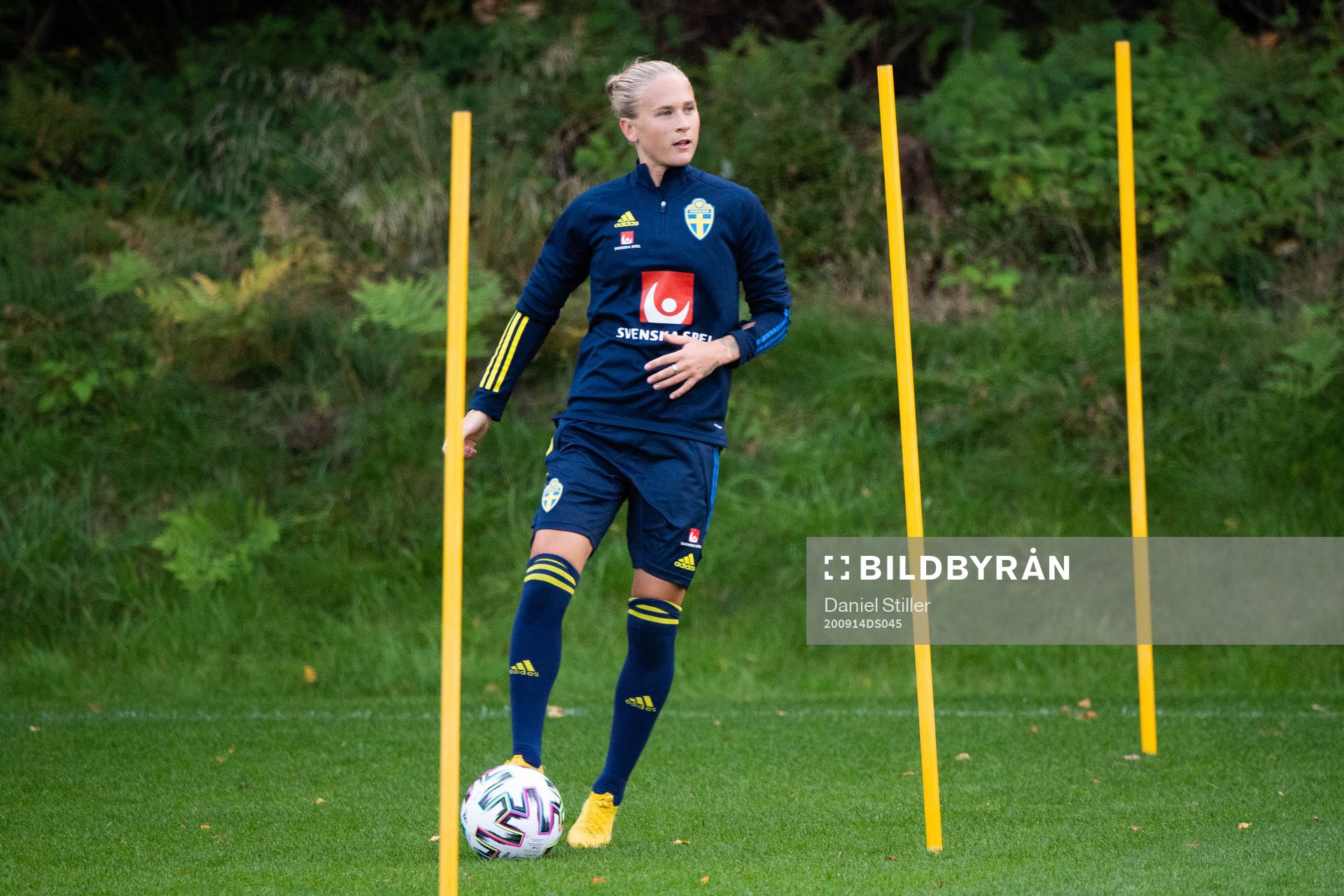 Filippa Curmark of the Swedish women’s national football