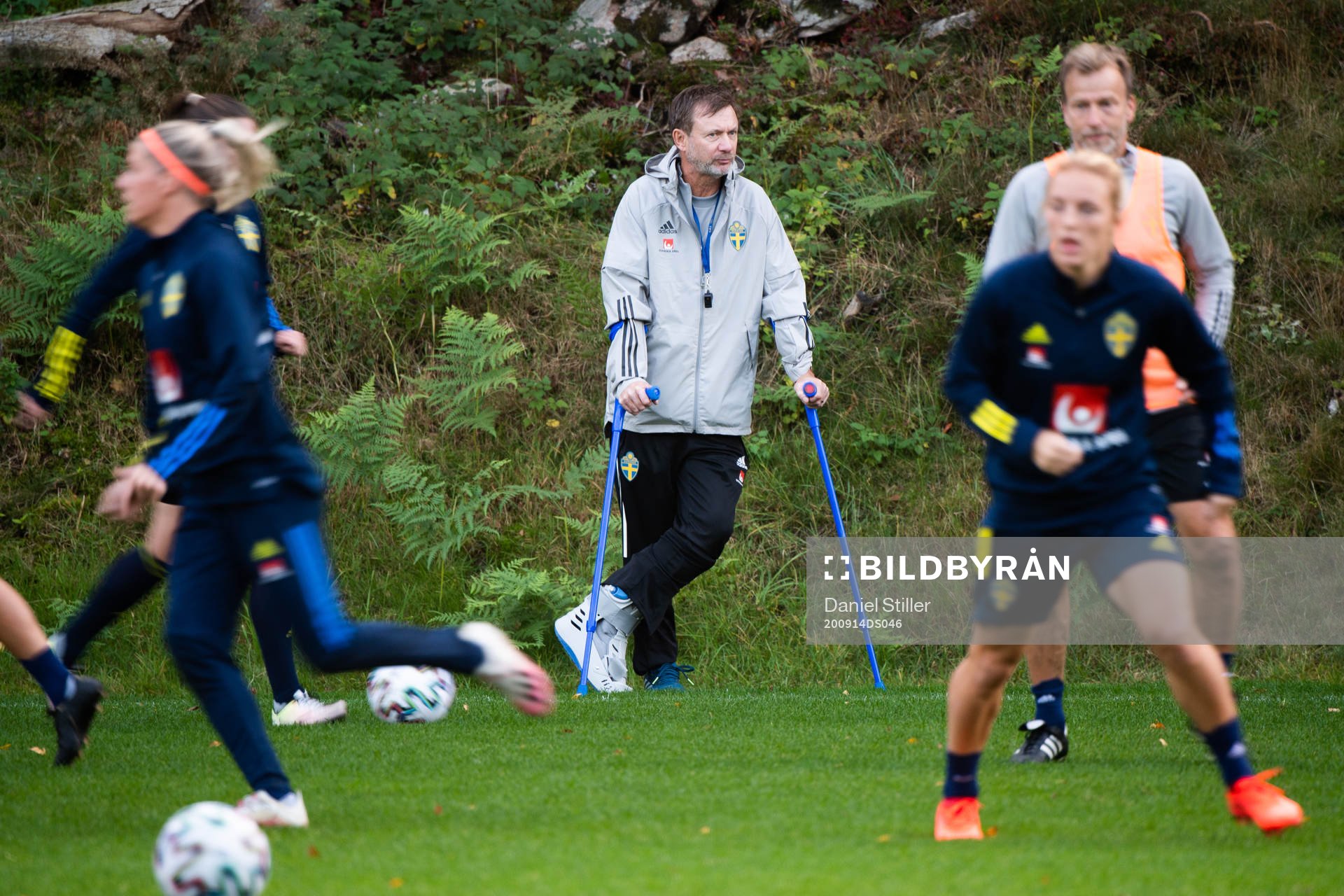 Peter Gerhardsson, head coach  of the Swedish women’s