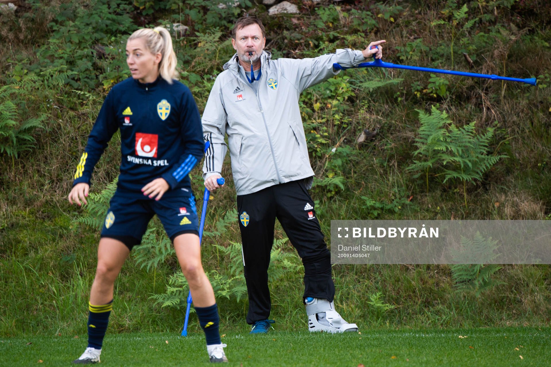 Peter Gerhardsson, head coach  of the Swedish women’s