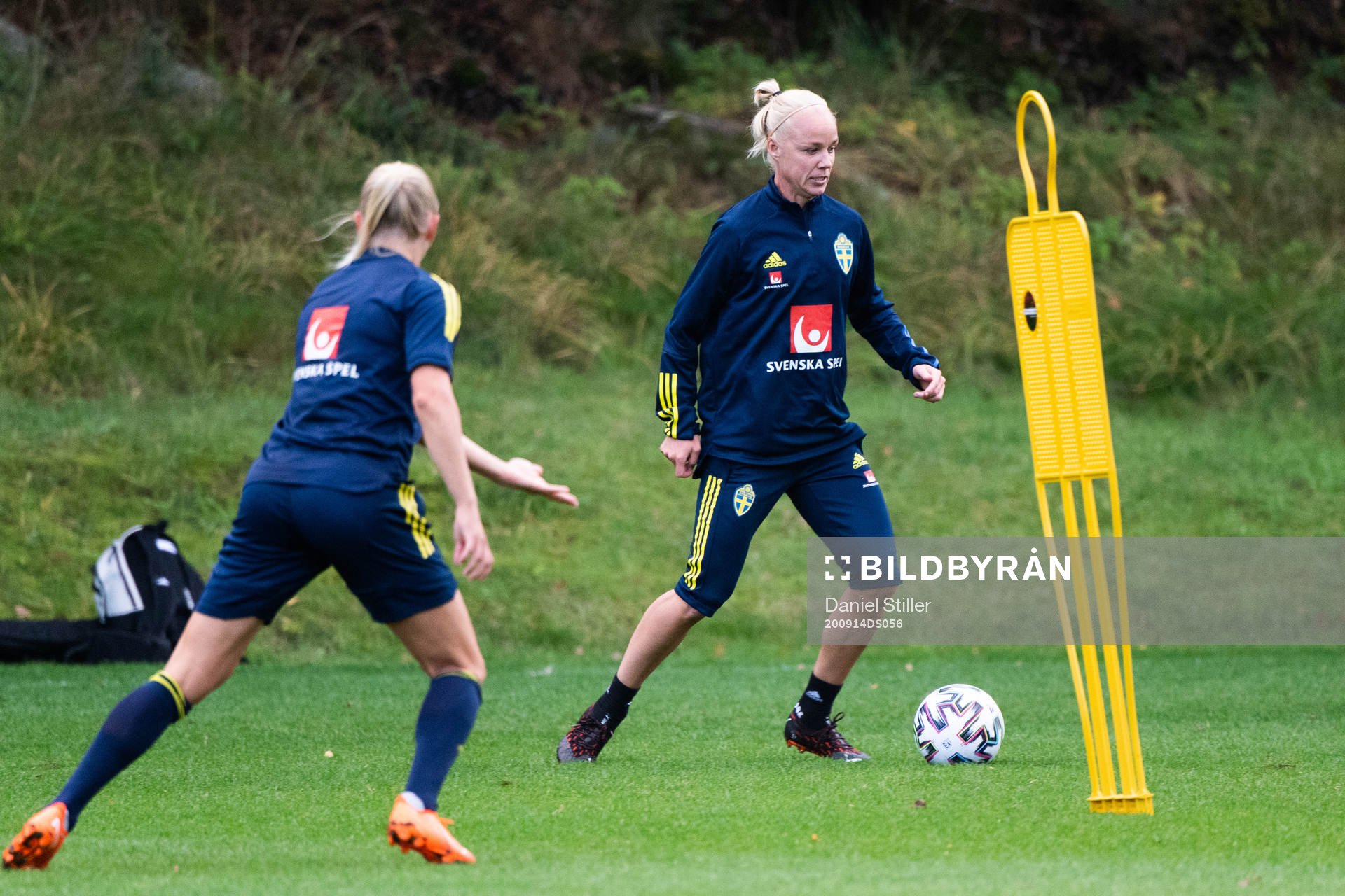 Caroline Seger of the Swedish women’s national football