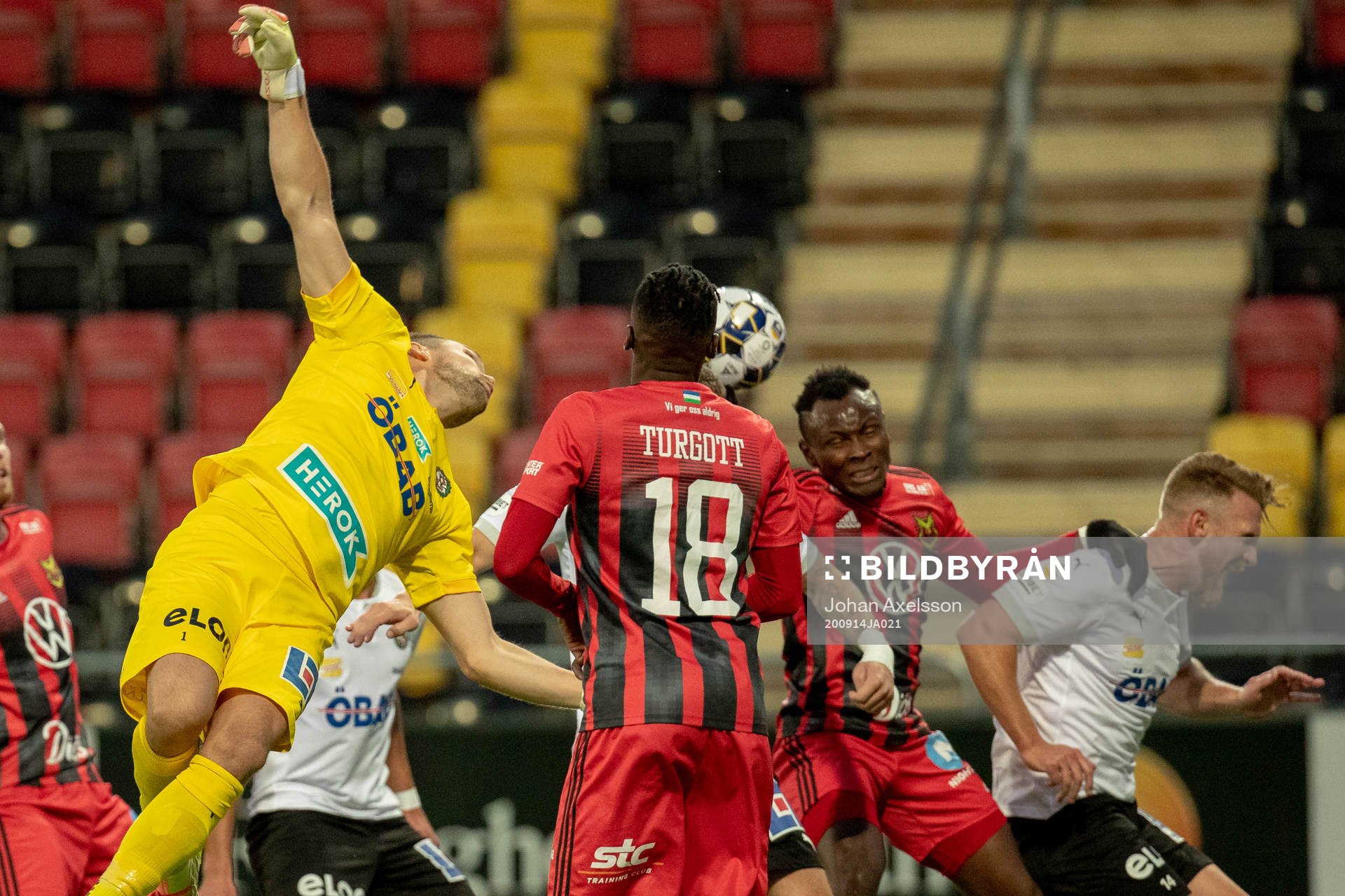 Örebros målvakt Oscar Jansson