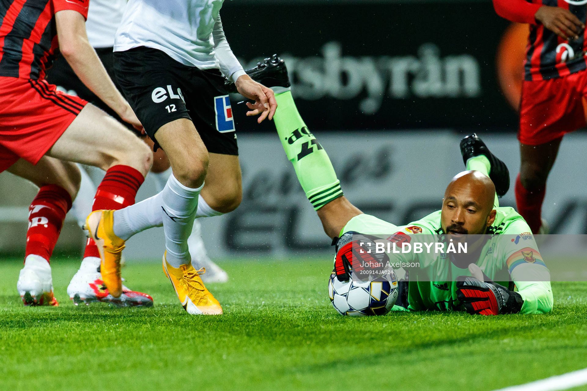 Östersunds målvakt Aly Keita