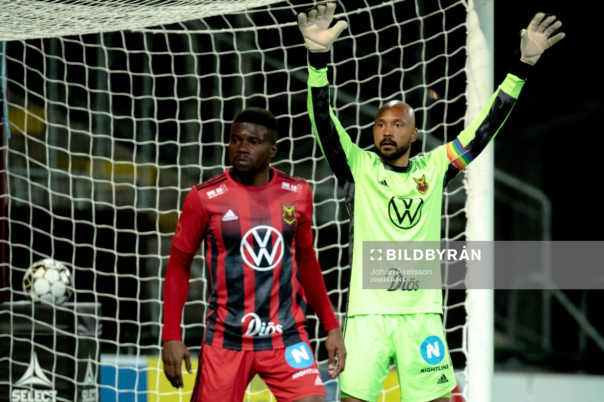 Östersunds målvakt Aly Keita