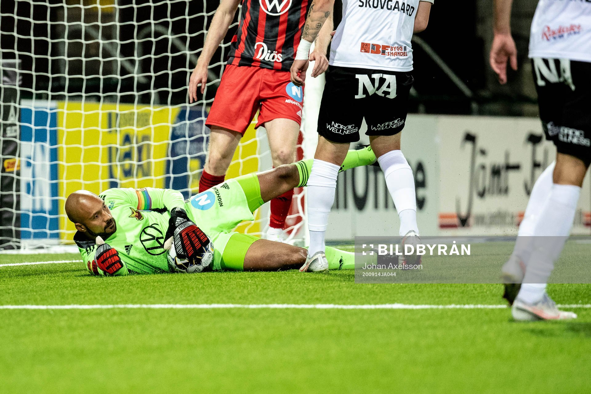 Östersunds målvakt Aly Keita