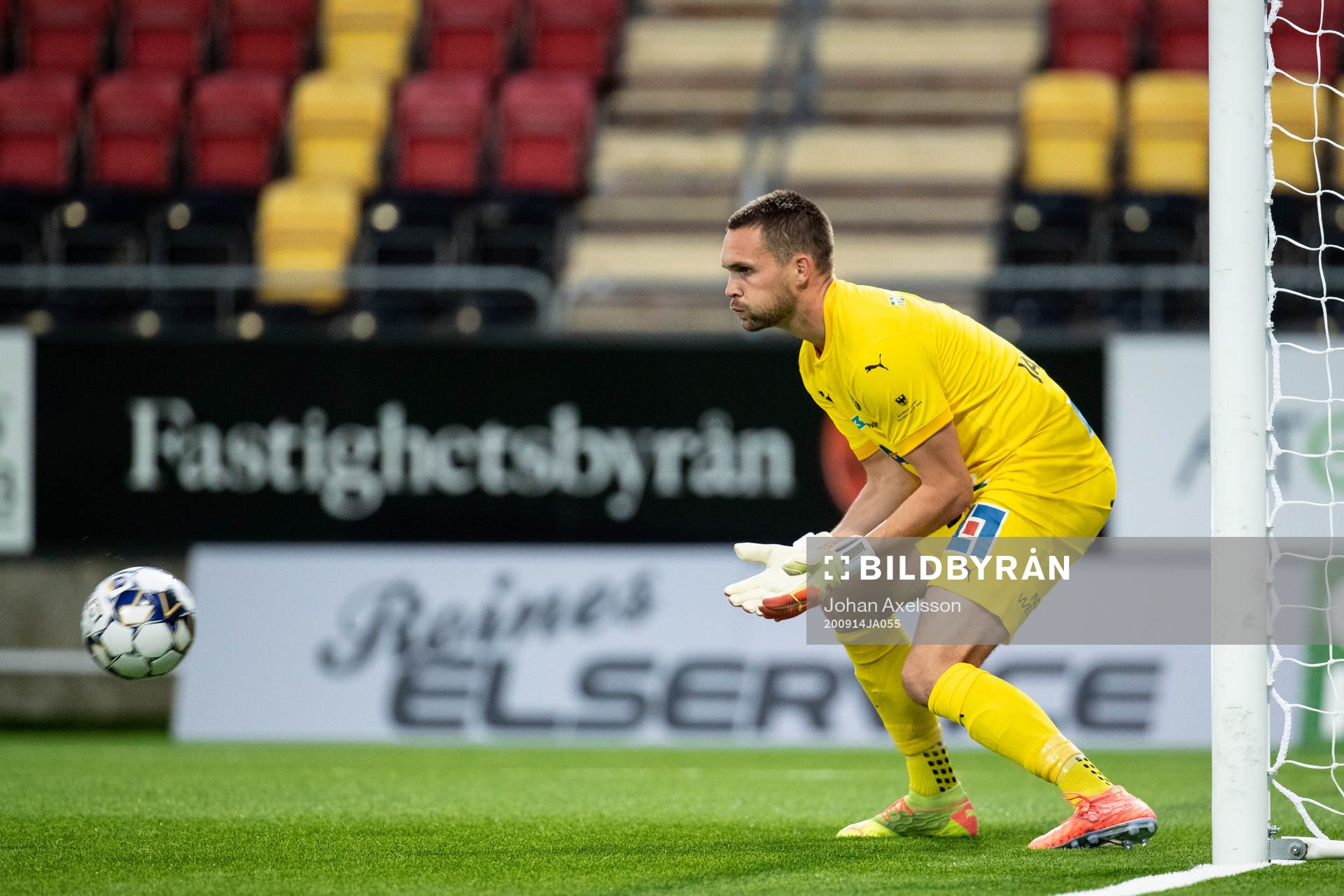 Örebros målvakt Oscar Jansson