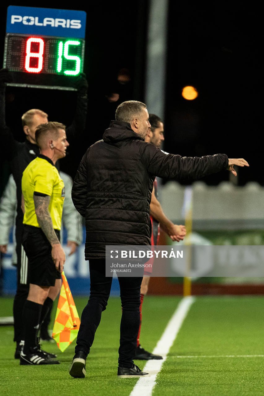 Örebros tränare Axel Kjäll