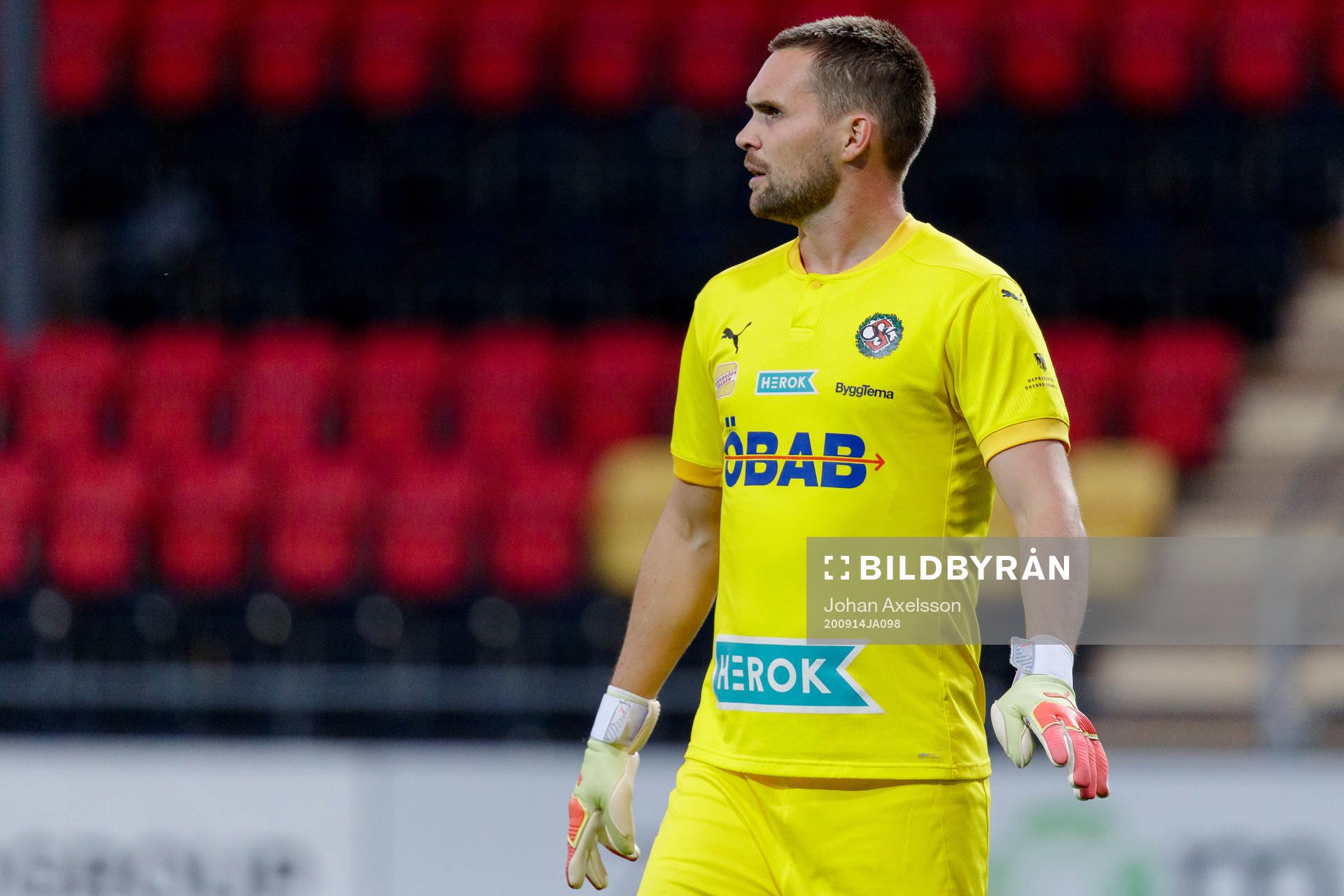 Örebros målvakt Oscar Jansson