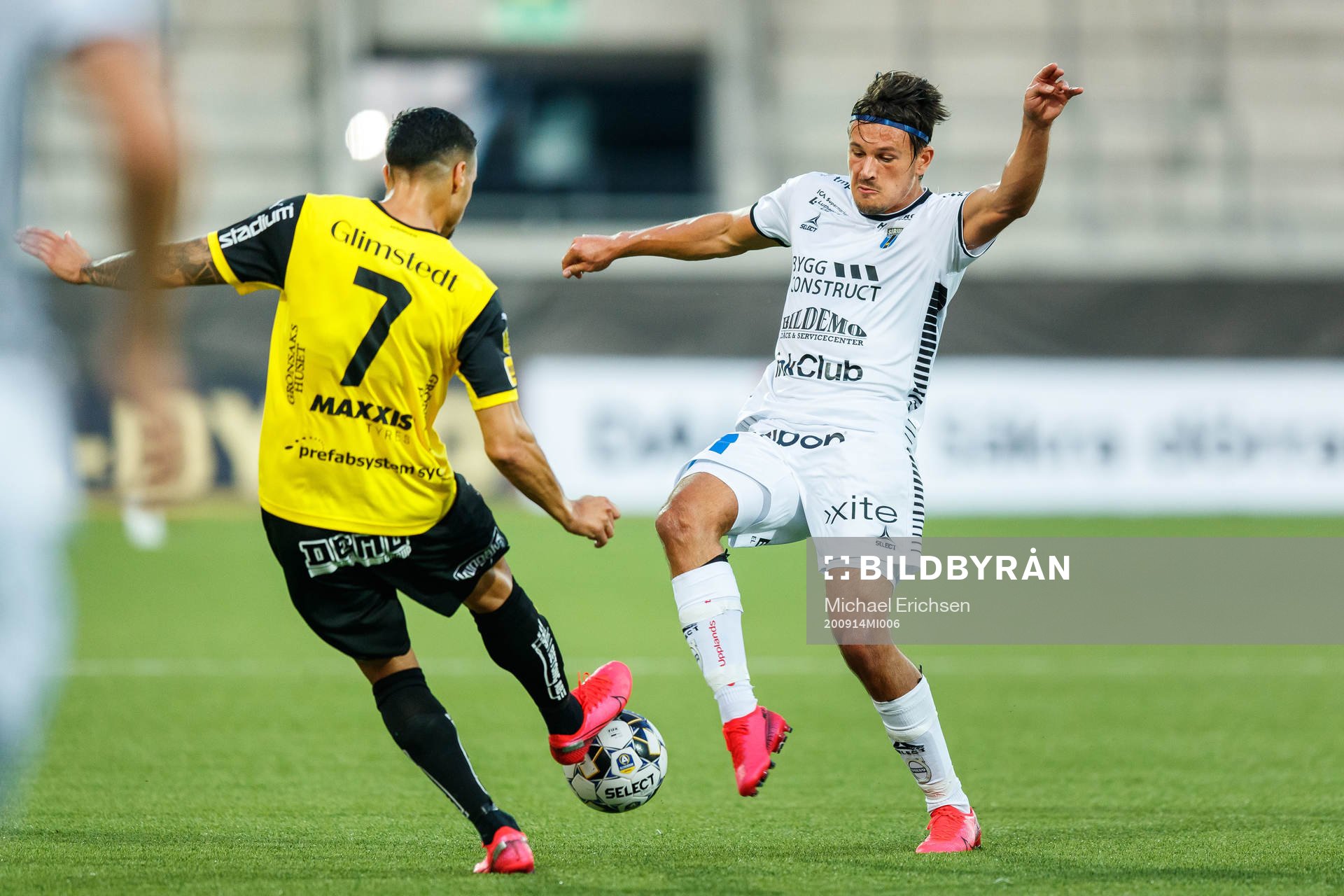 Häckens Ahmed Yasin och Sirius Stefano Vecchia