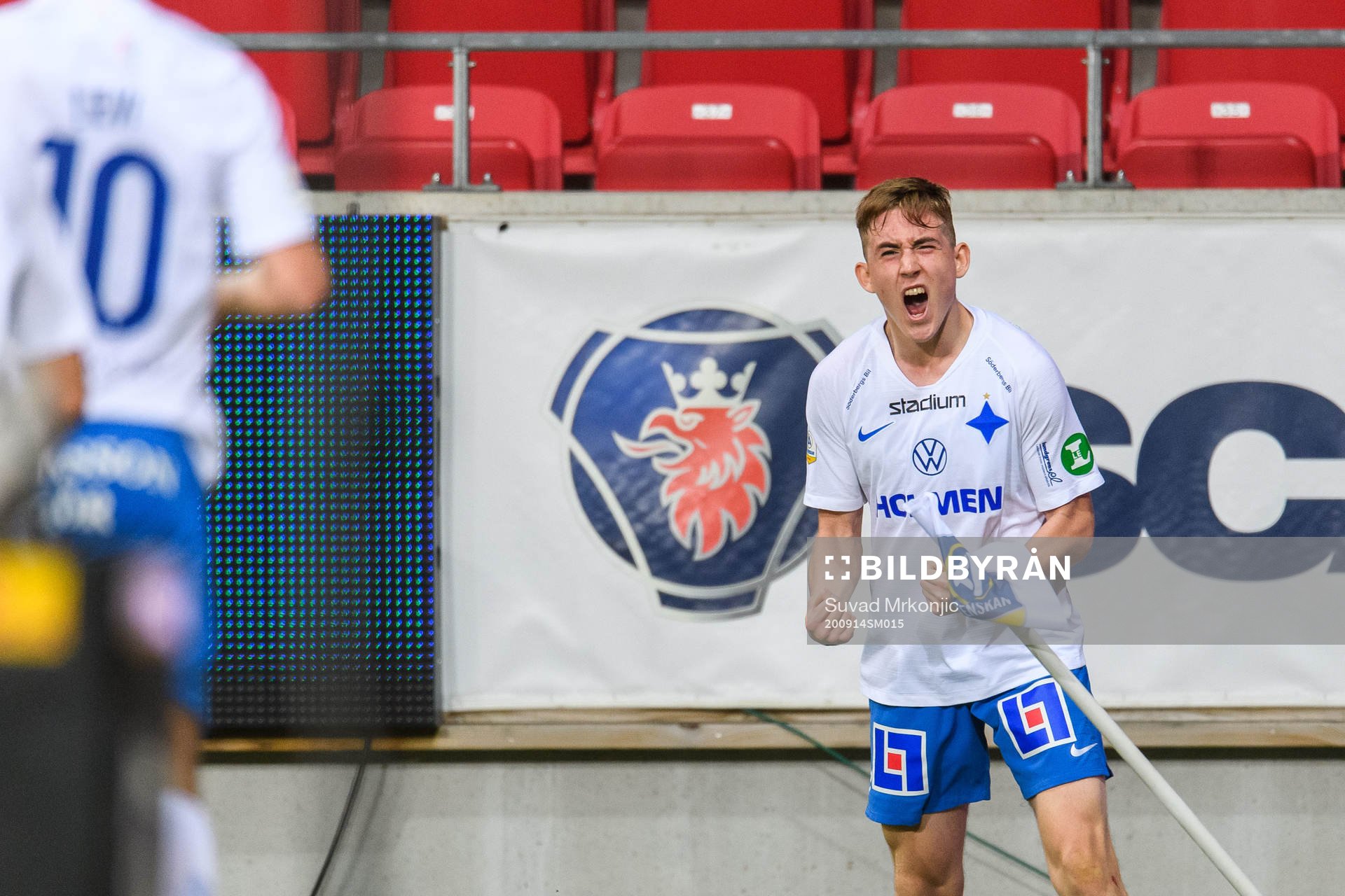 IFK Norrköpings Isak Bergmann Johannesson jublar