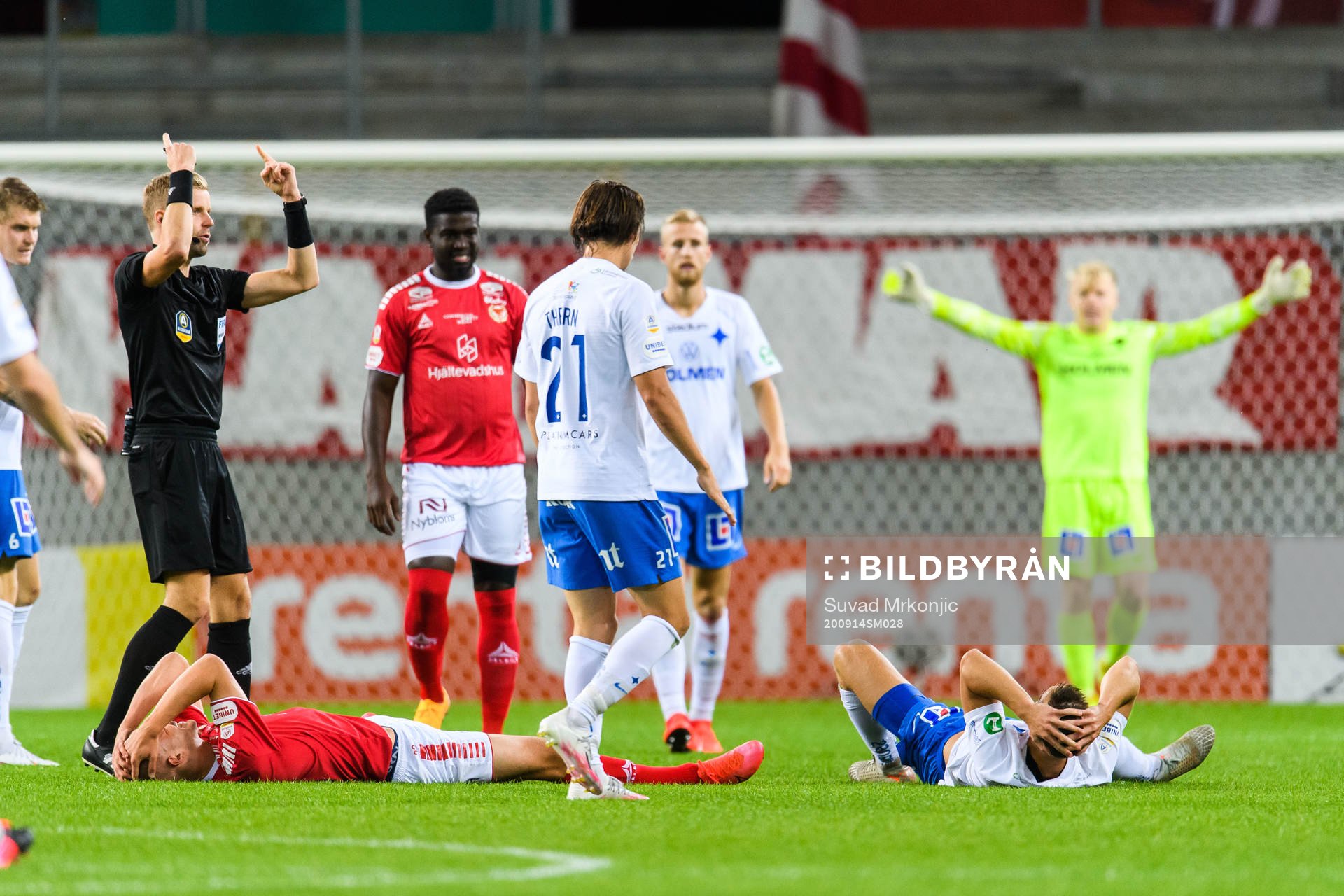 Kalmars Alexander Ahl Holmström och IFK Norrköpings