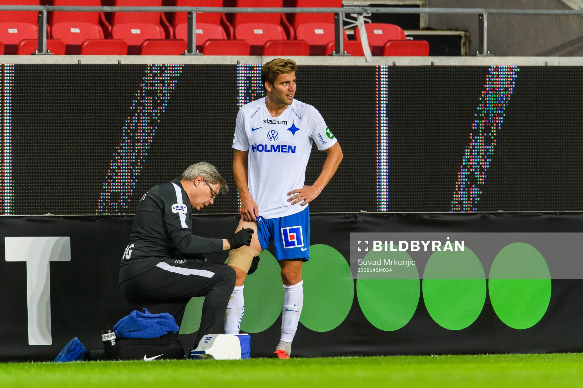 IFK Norrköpings Christoffer Nyman får vård