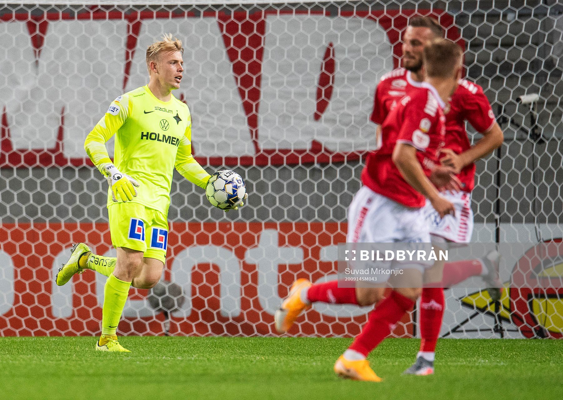 IFK Norrköpings målvakt Isak Pettersson