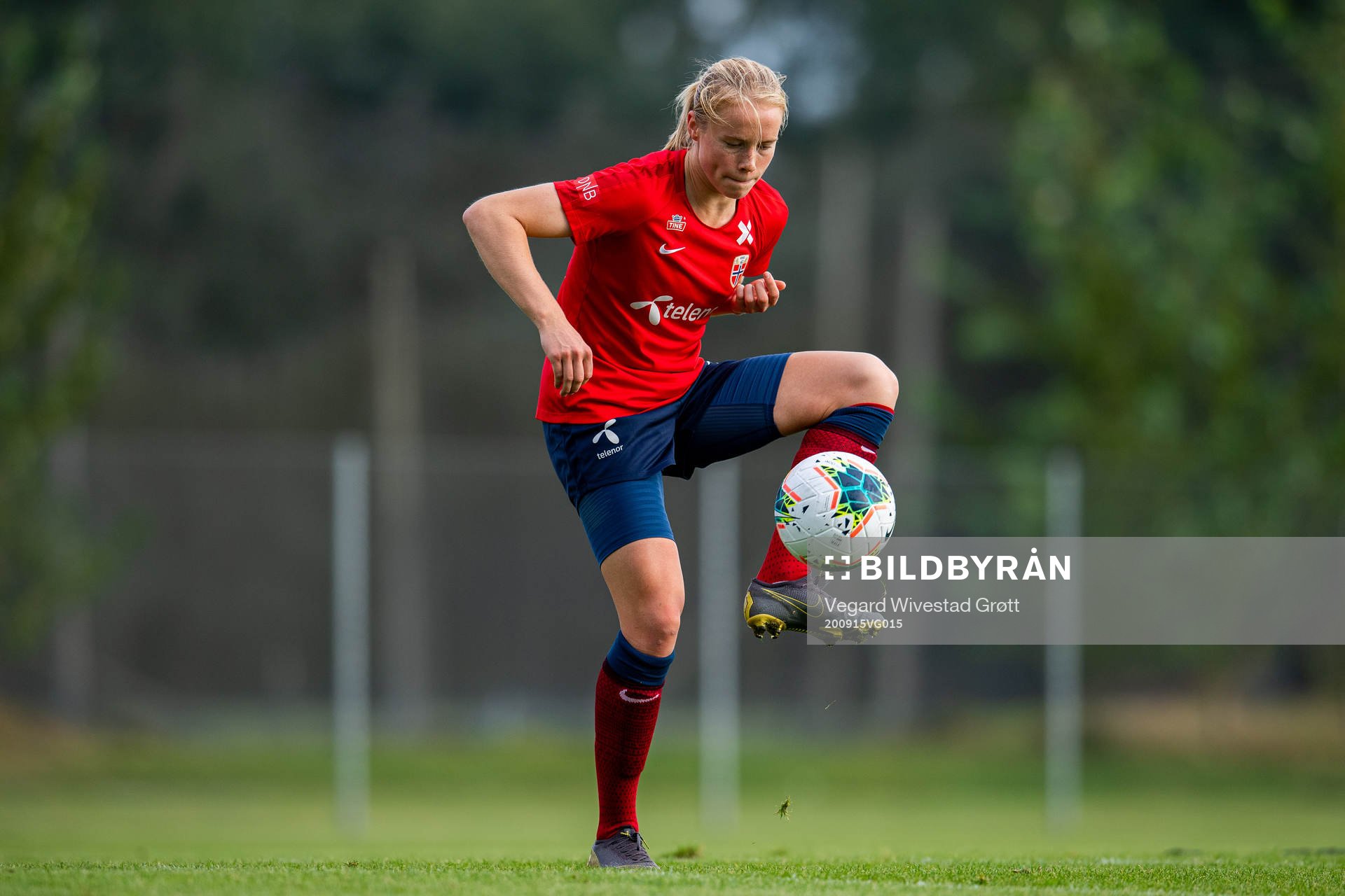 Julie Blakstad of the Norwegian women’s national football